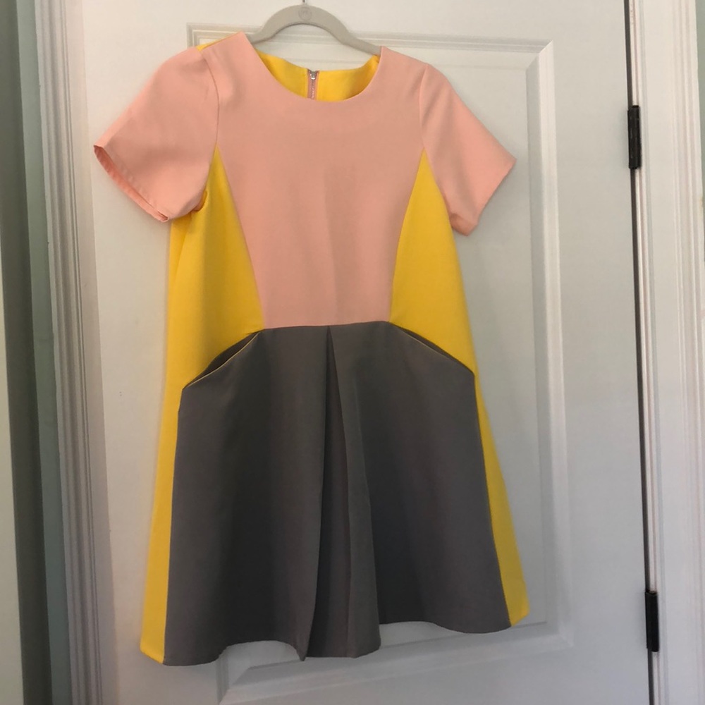 Color-block dress